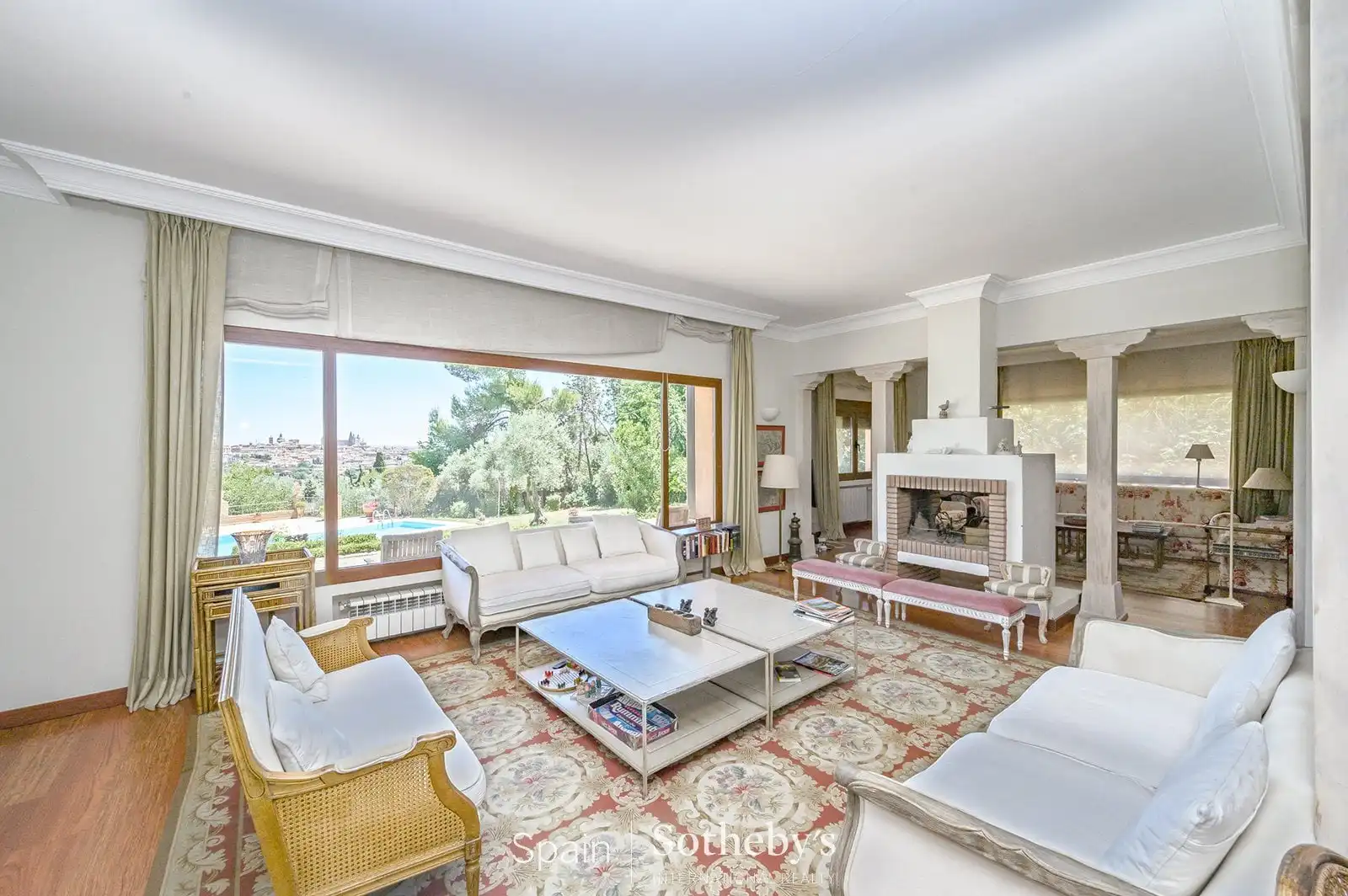 Wohnzimmer von Haus oder Chalet zum Verkauf in Toledo mit Klimaanlage, Heizung und Privatgarten
