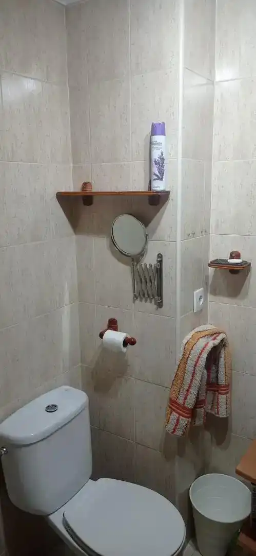 Baño de Piso para compartir en Madrid con Parquet, Amueblado y Horno