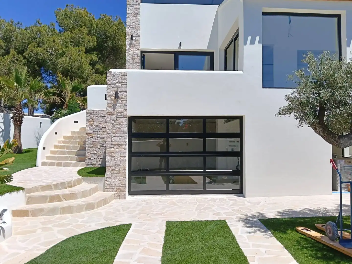 Vista exterior de Casa o xalet en venda en Jávea / Xàbia amb Aire condicionat, Calefacció i Jardí privat