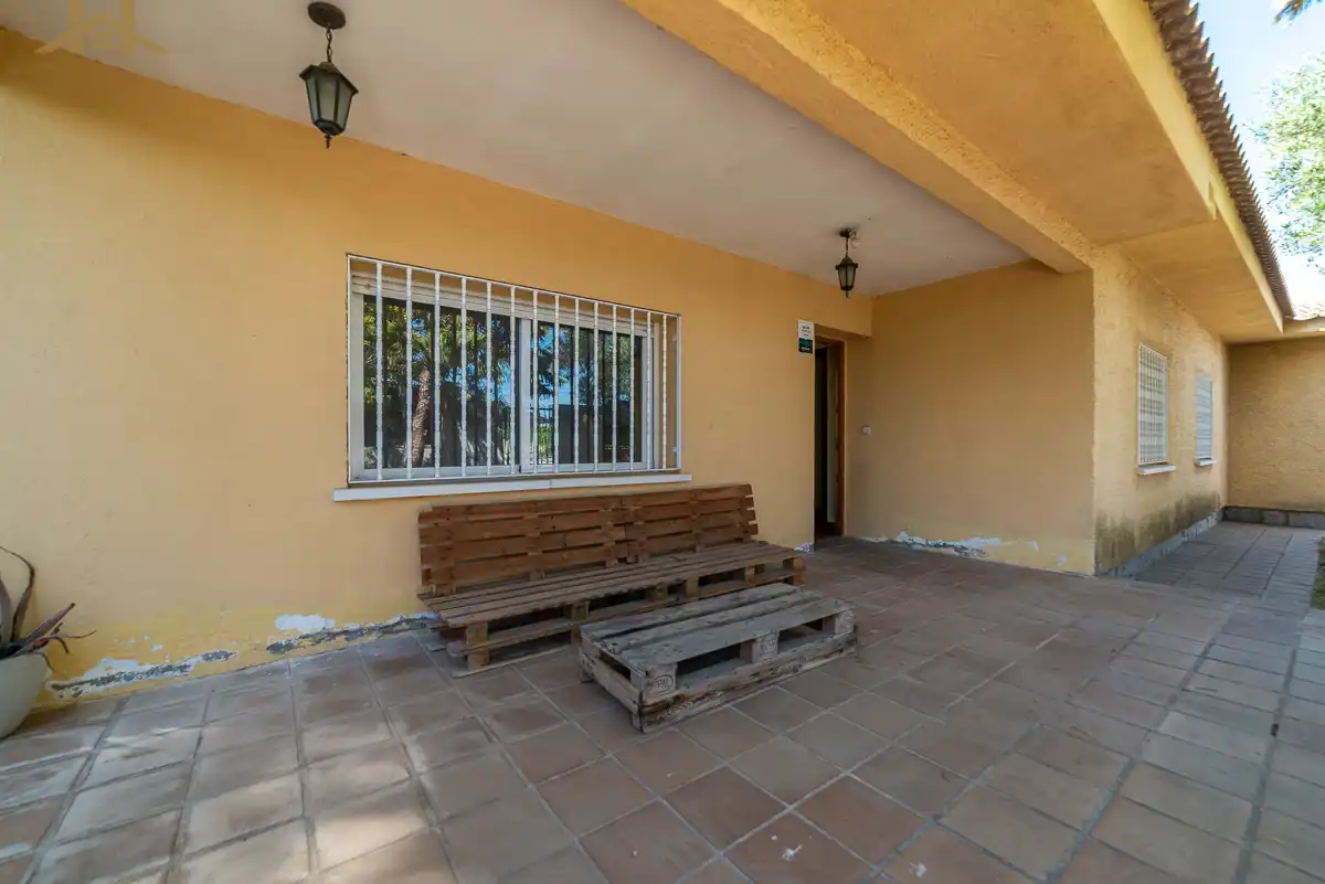 Terrasse von Haus oder Chalet zum Verkauf in Griñón mit Heizung, Privatgarten und Whirlpool