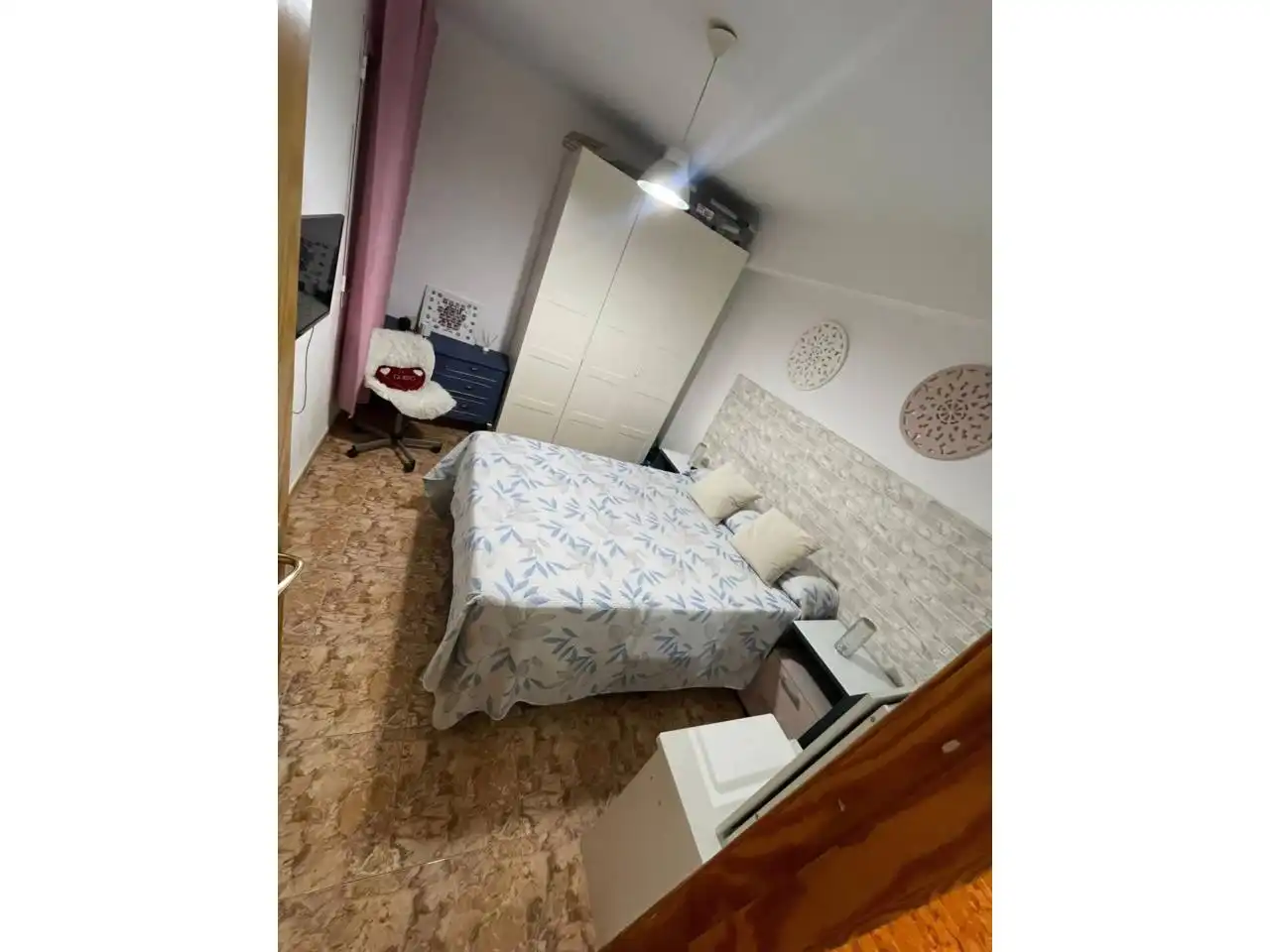 Schlafzimmer von Wohnung zum Verkauf in  Palma de Mallorca mit Klimaanlage und Balkon