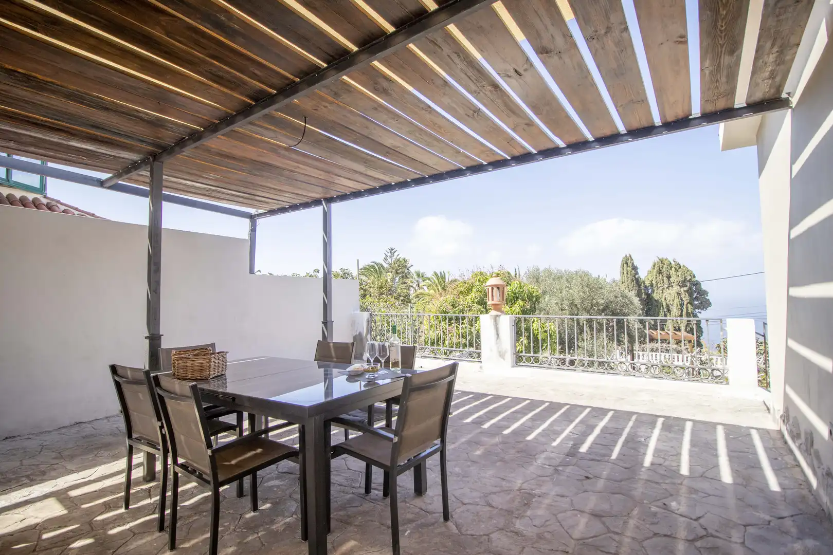 Terrace of Houses for rent in Tacoronte  with Air Conditioner, Private garden and Terrace