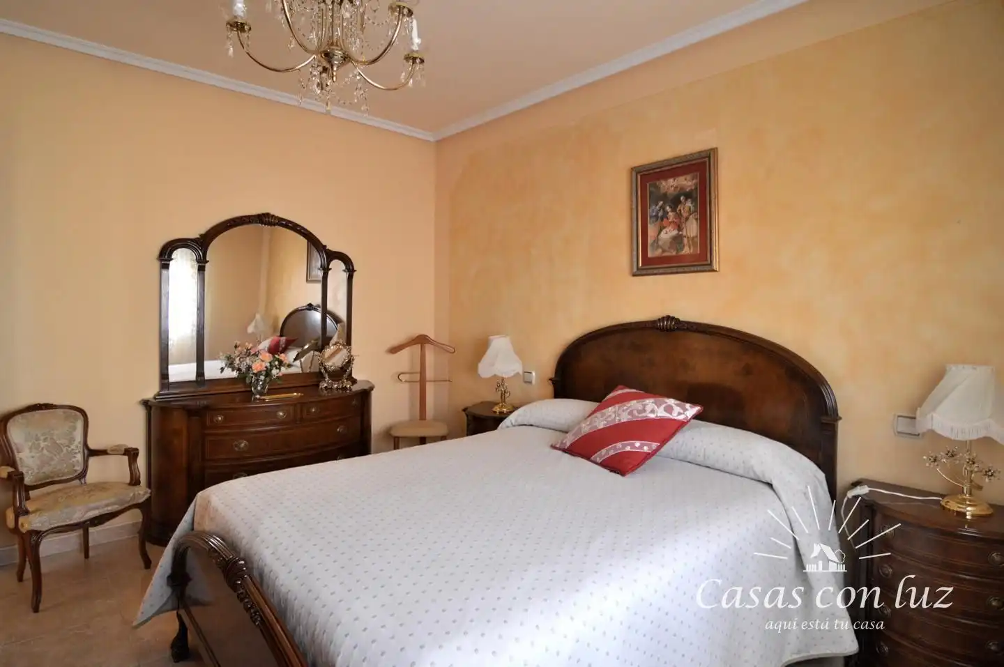 Dormitori de Casa adosada en venda en Barrios rurales del oeste
