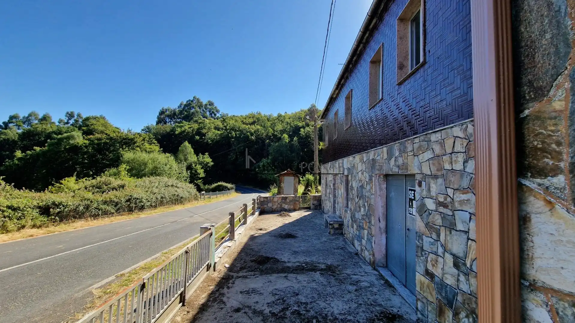 Vista exterior de Casa adosada en venta en Forcarei con Jardín privado