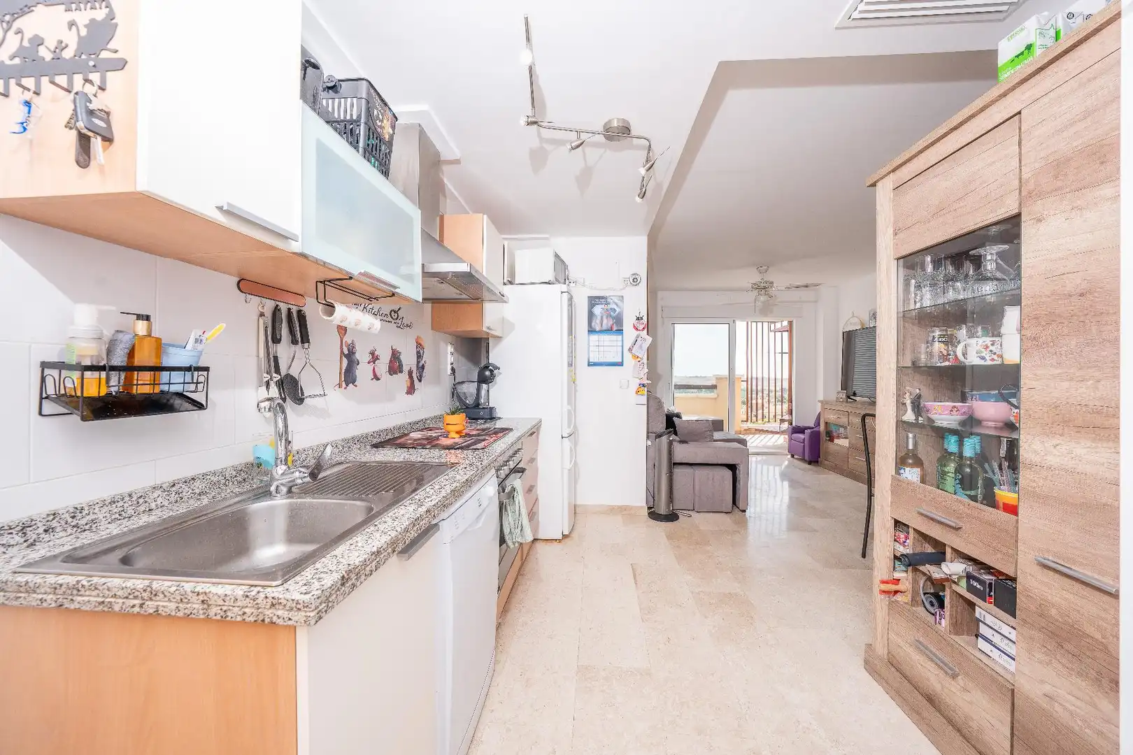Cocina de Ático en venta en Murcia con Aire acondicionado, Calefacción y Terraza