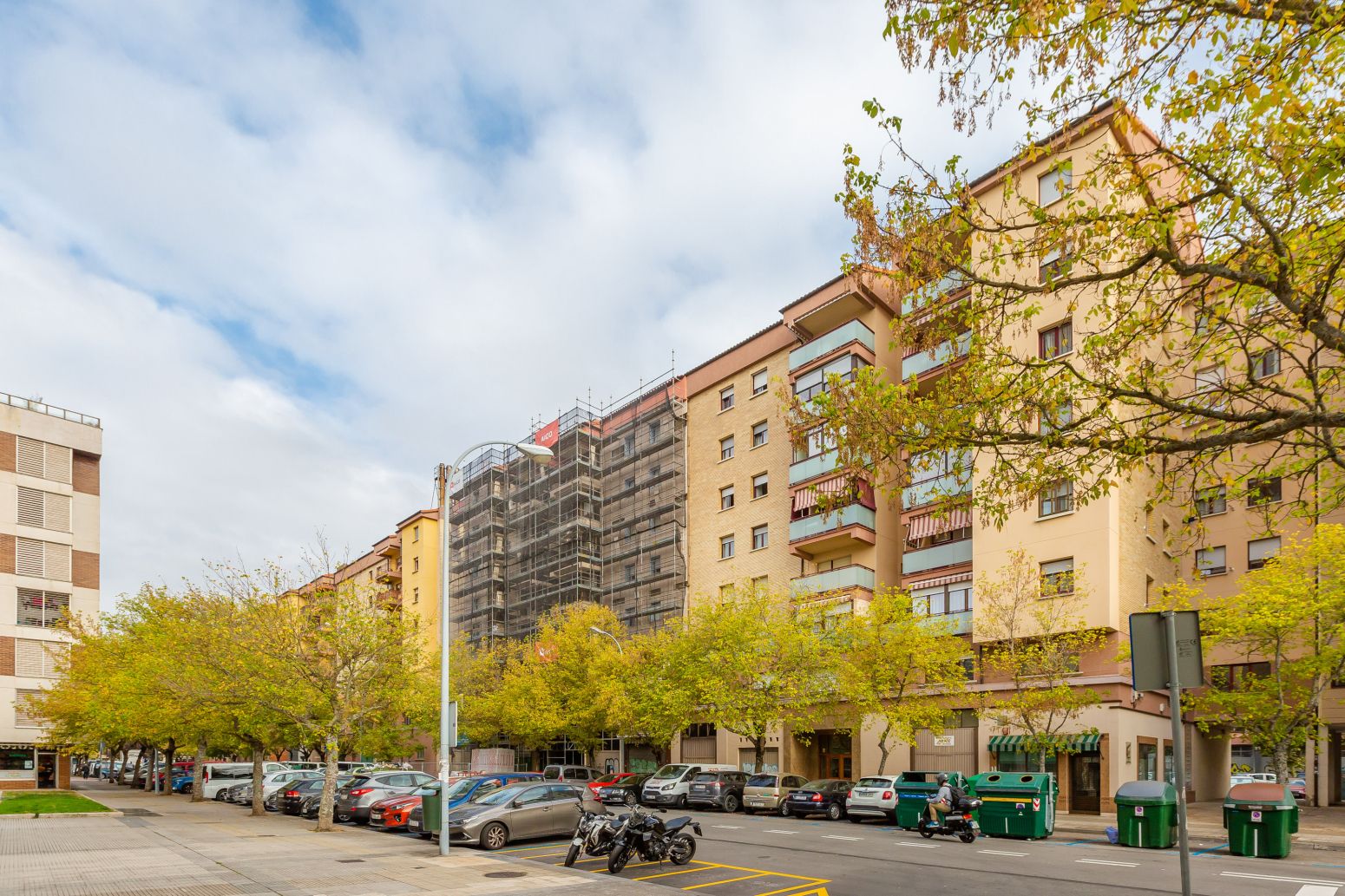Vista exterior de Pis en venda en  Pamplona / Iruña amb Calefacció, Parquet i Terrassa