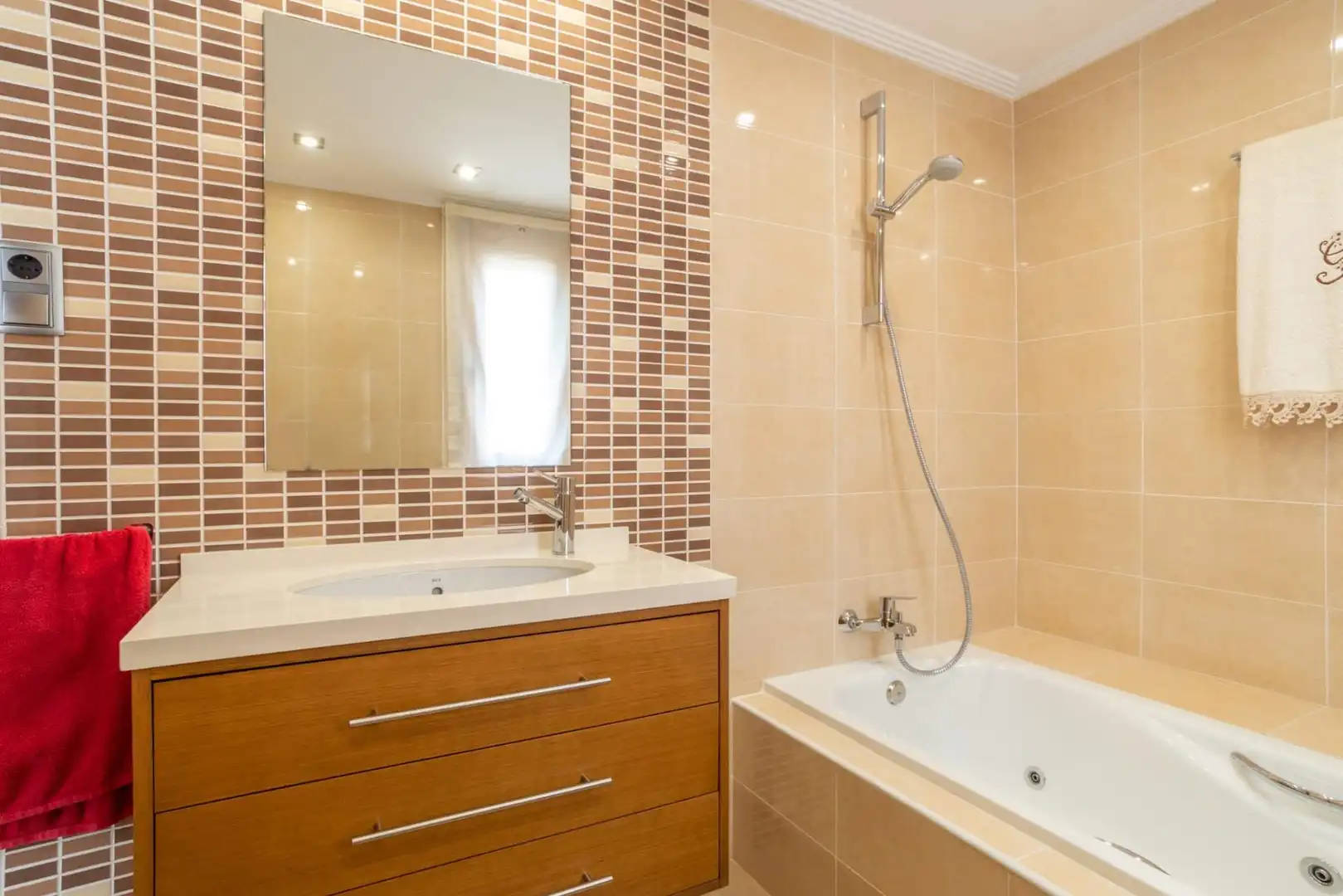 Bathroom of Flat for sale in Murcia  with Air Conditioner, Furnished and Balcony