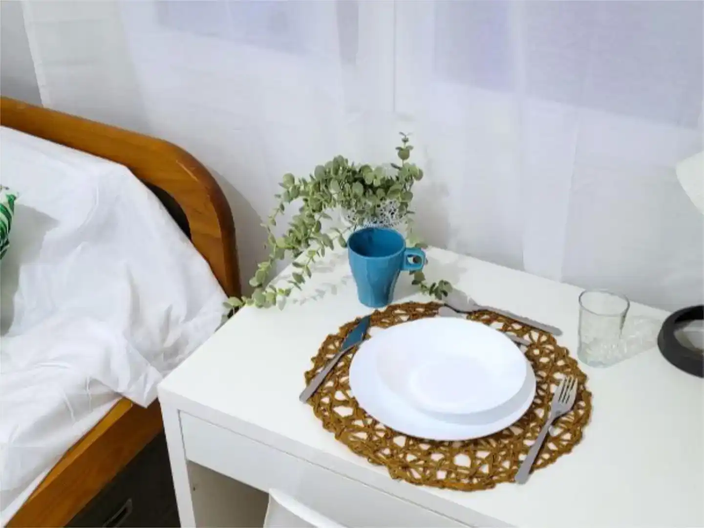 Dining room of Flat for share in Piscinas