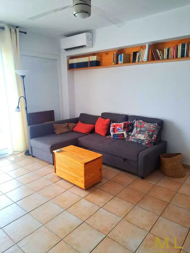 Sala de estar de Casa o chalet de alquiler en El Puig de Santa Maria con Aire acondicionado, Jardín privado y Terraza