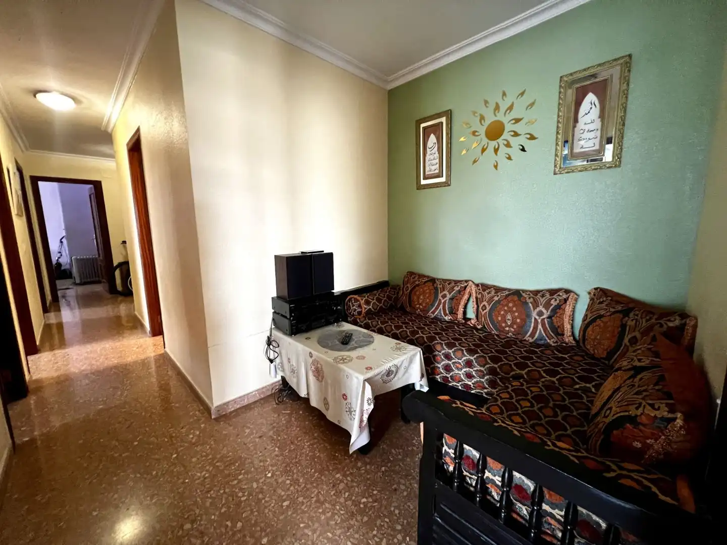 Sala d'estar de Pis en venda en L'Alcora amb Terrassa, Traster i Moblat