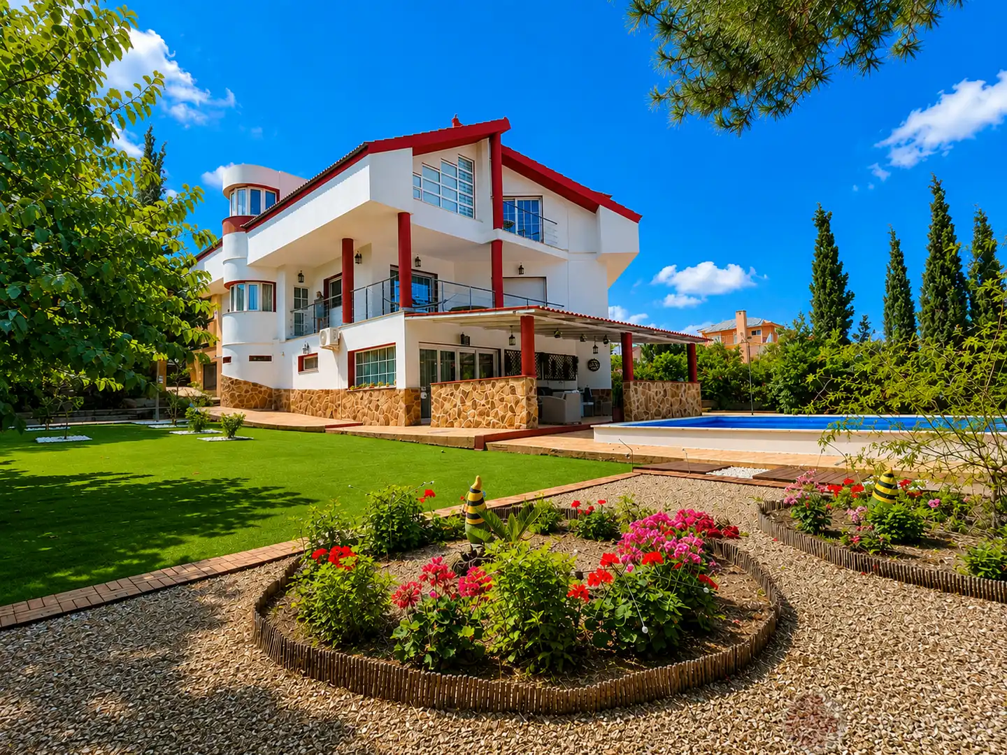 Vista exterior de Casa o chalet en venta en Mutxamel con Aire acondicionado, Calefacción y Terraza