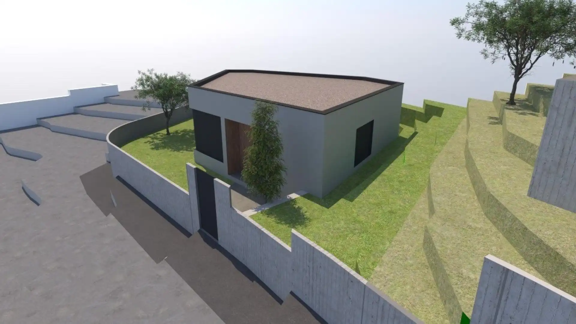 Vista exterior de Casa o chalet en venta en Vigo 