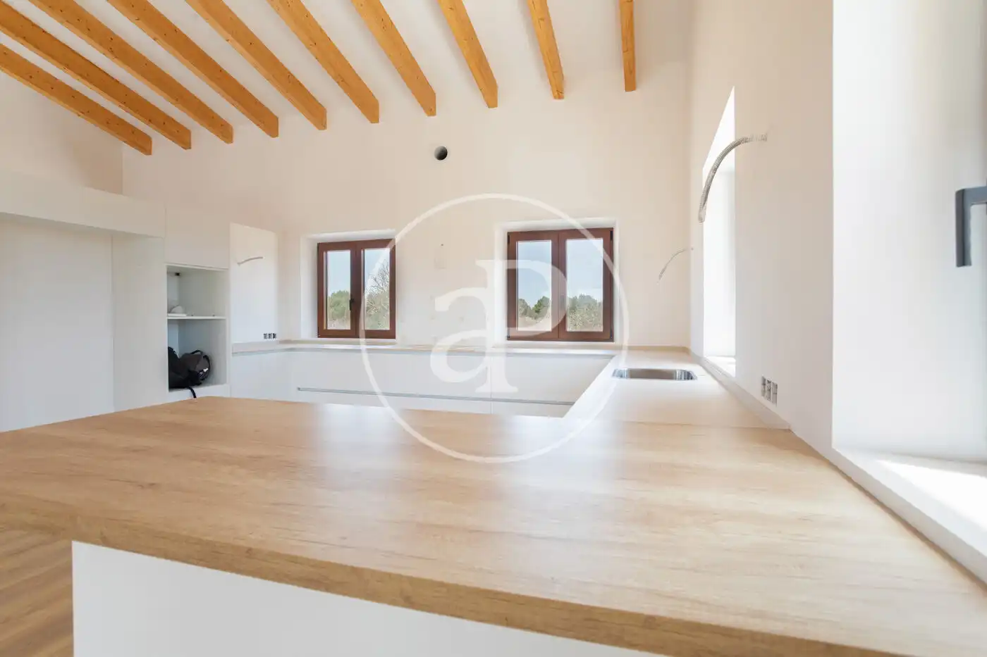 Cocina de Casa o chalet en venta en Campos con Aire acondicionado, Calefacción y Jardín privado