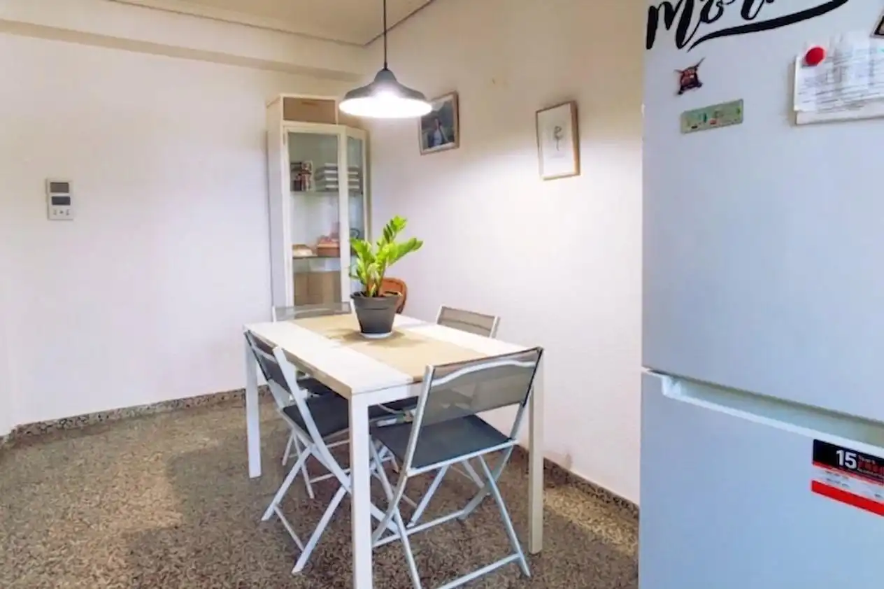 Esszimmer von Wohnung zum Verkauf in Valencia mit Klimaanlage, Heizung und Terrasse