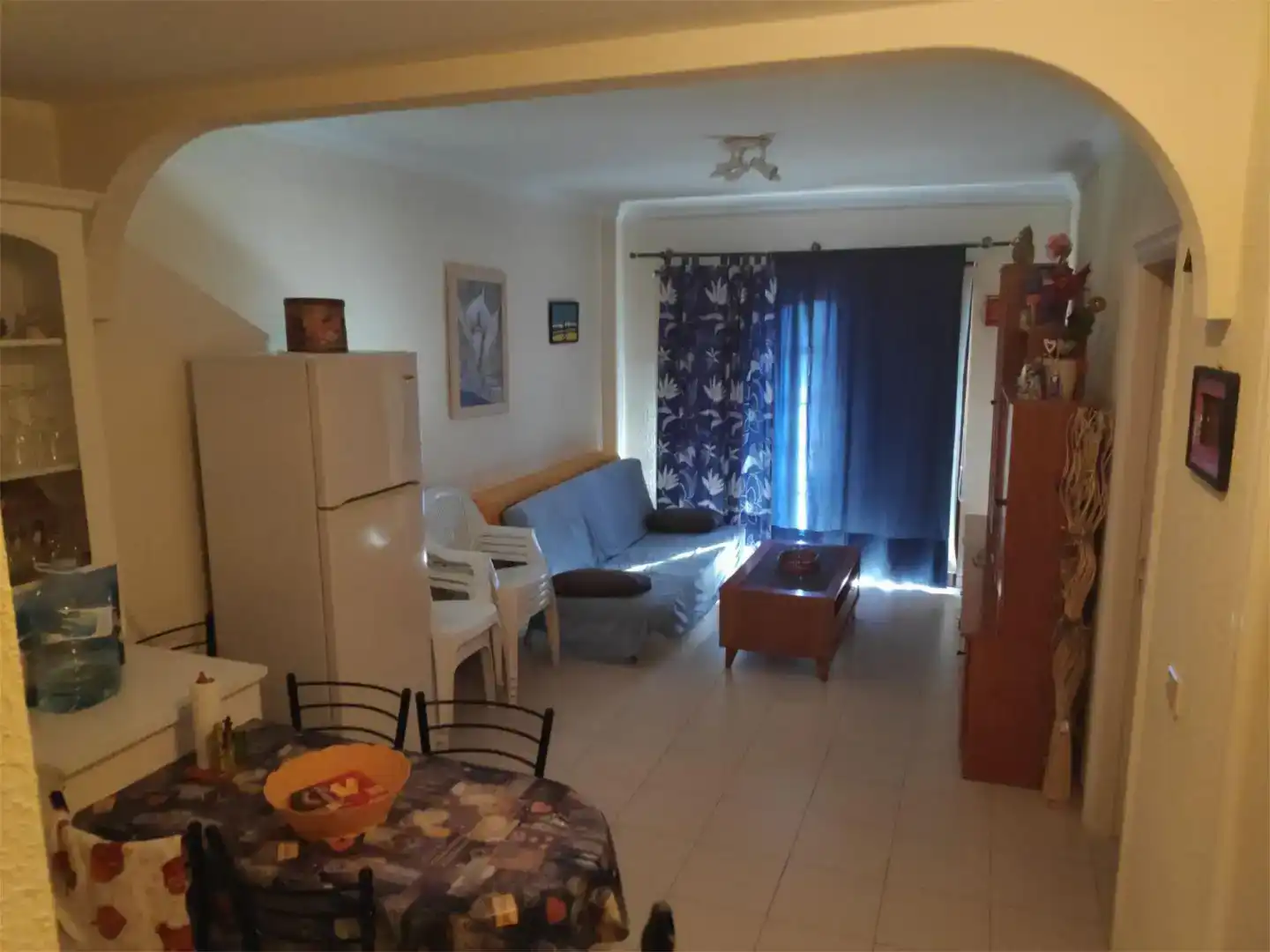 Sala d'estar de Apartament de lloguer en Arona amb Jardí privat, Piscina i Moblat