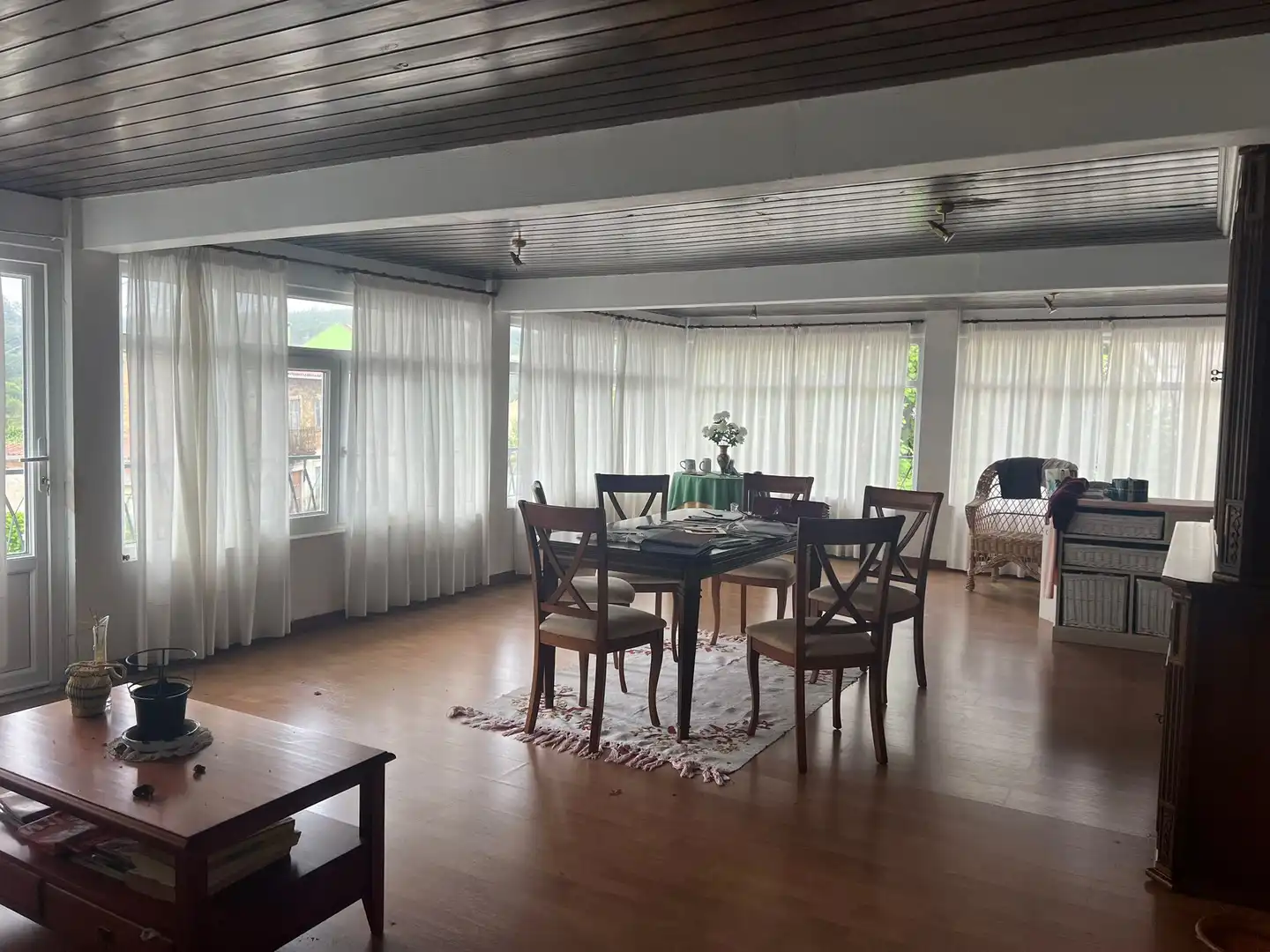 Esszimmer von Geschaftsraum zum Verkauf in Narón mit Heizung, Terrasse und Möbliert