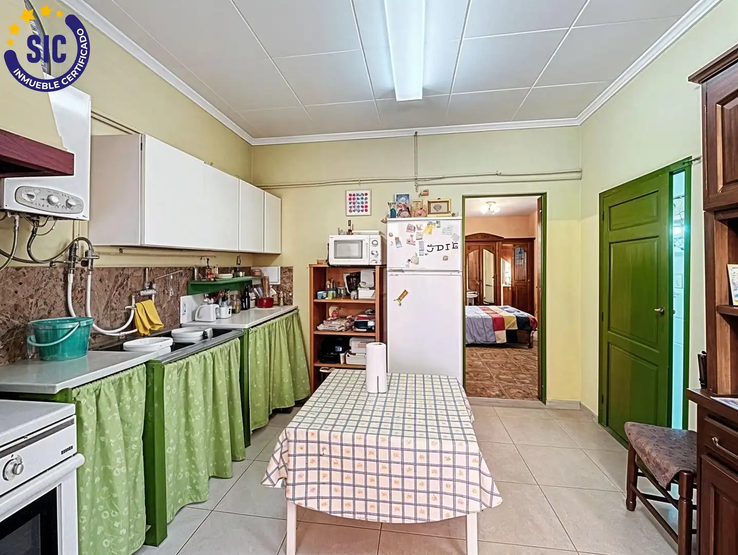 Cocina de Casa o chalet en venta en Llocnou d'En Fenollet con Terraza