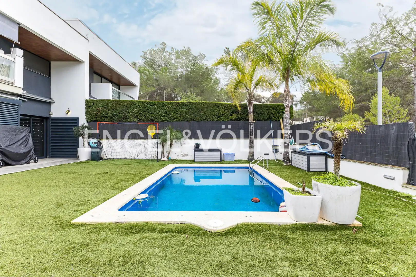 Piscina de Casa o chalet de alquiler en Sant Pere de Ribes con Aire acondicionado, Calefacción y Jardín privado
