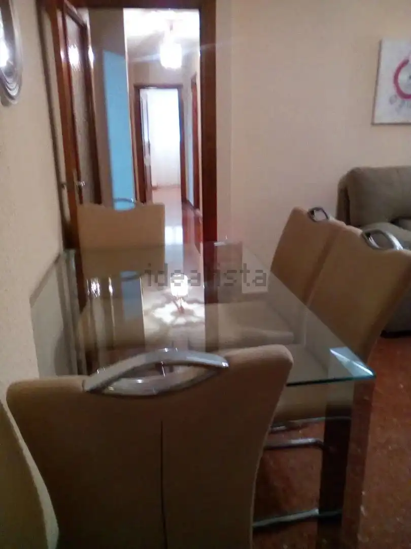 Dining room of Flat for rent in Granada  with Furnished, Washing machine and Balcony