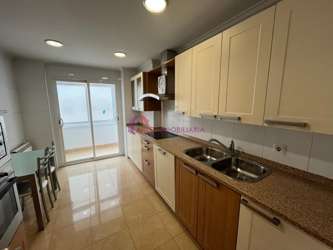 Kitchen of Flat for sale in Burgos Capital  with Heating, Parquet flooring and Terrace
