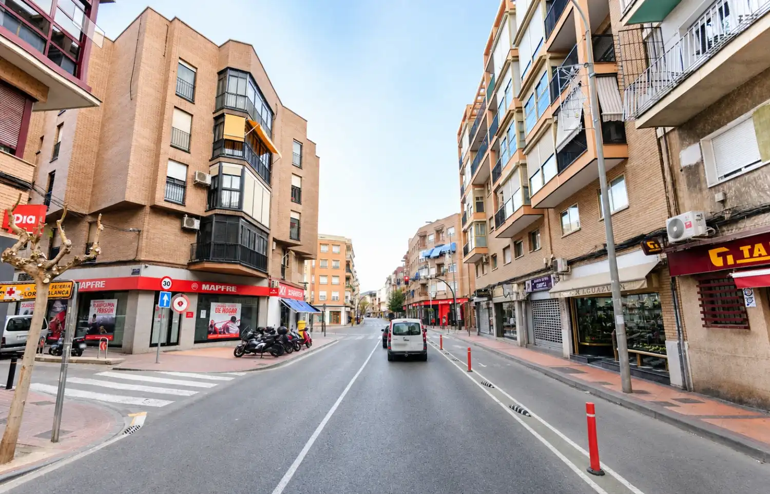 Vista exterior de Piso en venta en  Murcia Capital con Amueblado y Lavadora