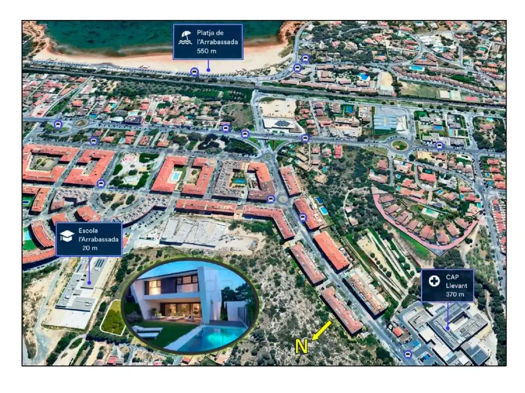Terreno residencial en venta en Calle Merce Rodoreda 22