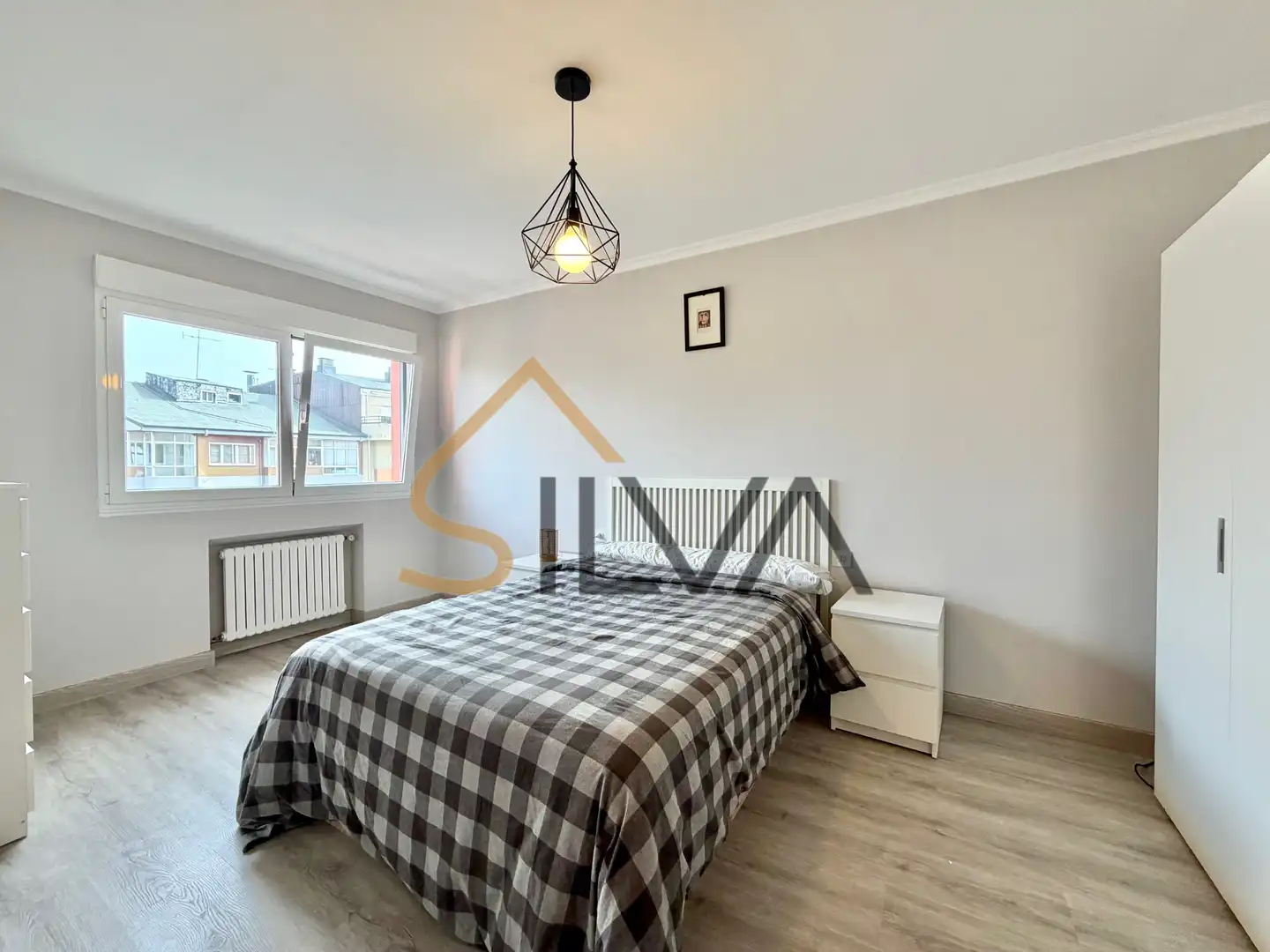 Bedroom of Flat for sale in Lugo  with Heating, Storage room and Furnished