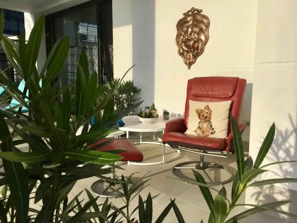 Terrace of Houses for rent in Estepona  with Air Conditioner, Private garden and Swimming Pool