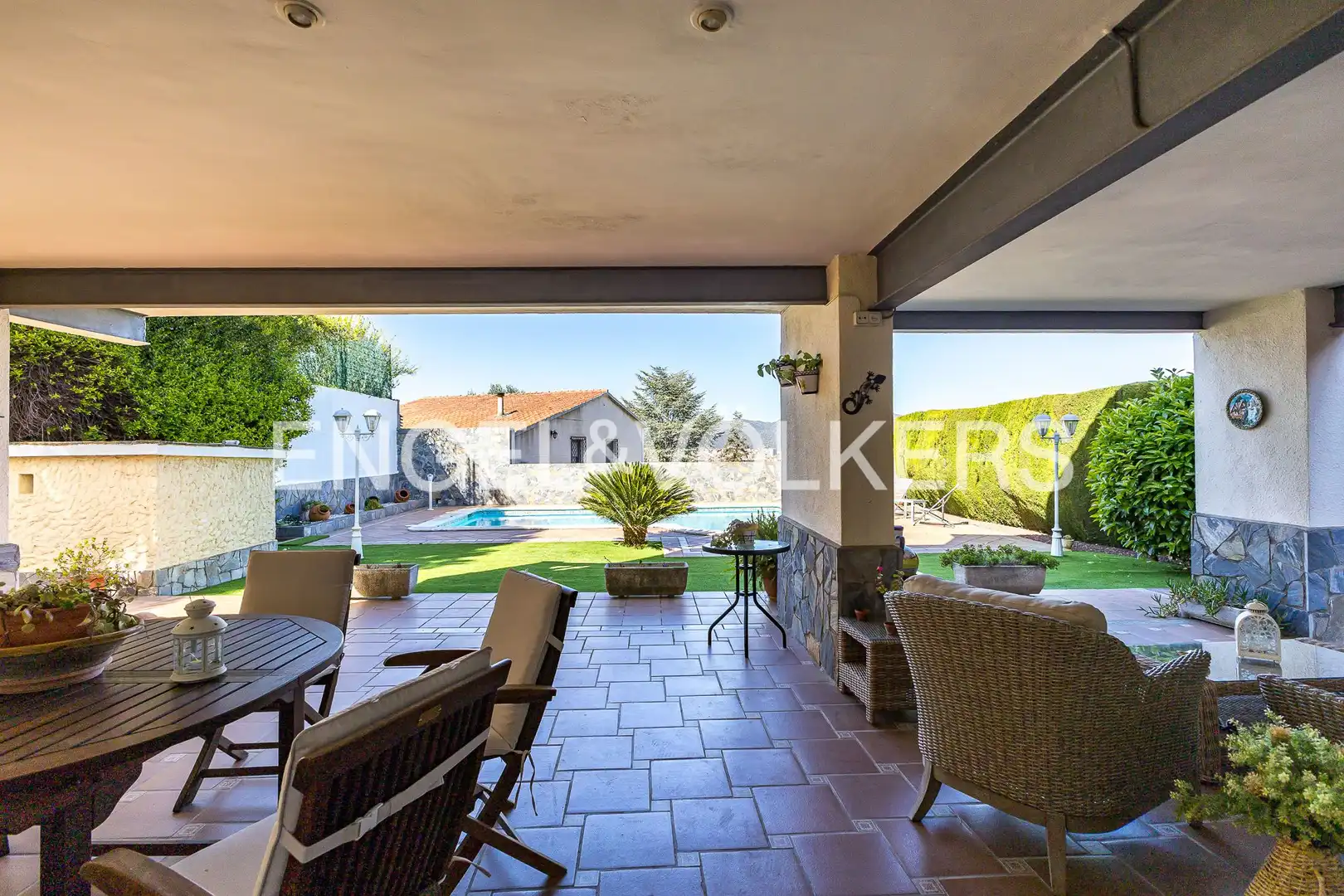 Terraza de Casa o chalet en venta en Esparreguera con Aire acondicionado, Calefacción y Jardín privado