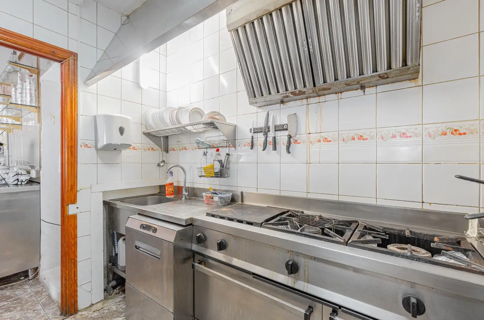 Küche von Geschaftsraum zum Verkauf in Calvià mit Terrasse und Möbliert
