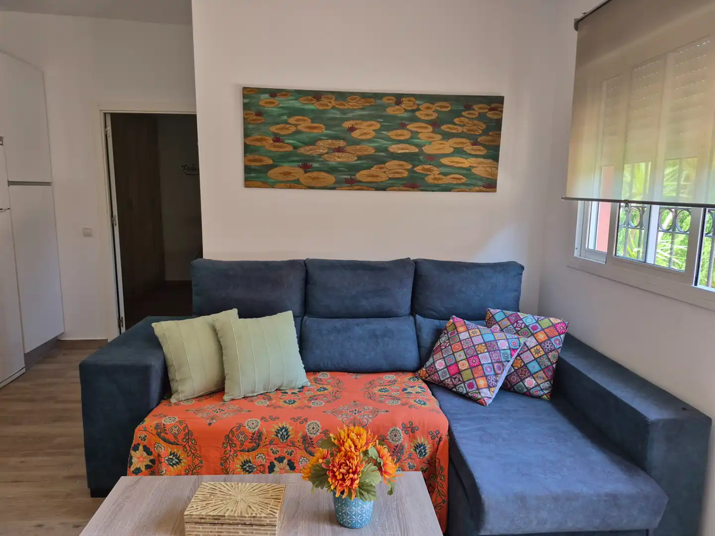 Living room of Houses for share in Alcalá de Guadaira  with Air Conditioner, Heating and Swimming Pool