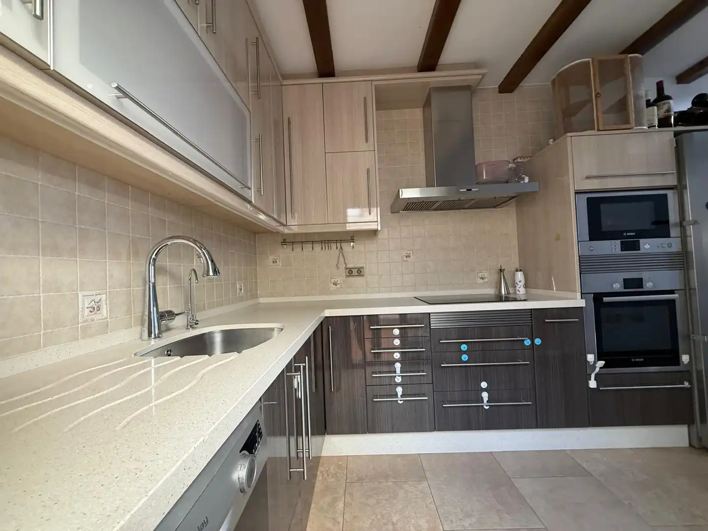 Cocina de Casa adosada en venta en San Pedro del Pinatar con Aire acondicionado, Calefacción y Jardín privado