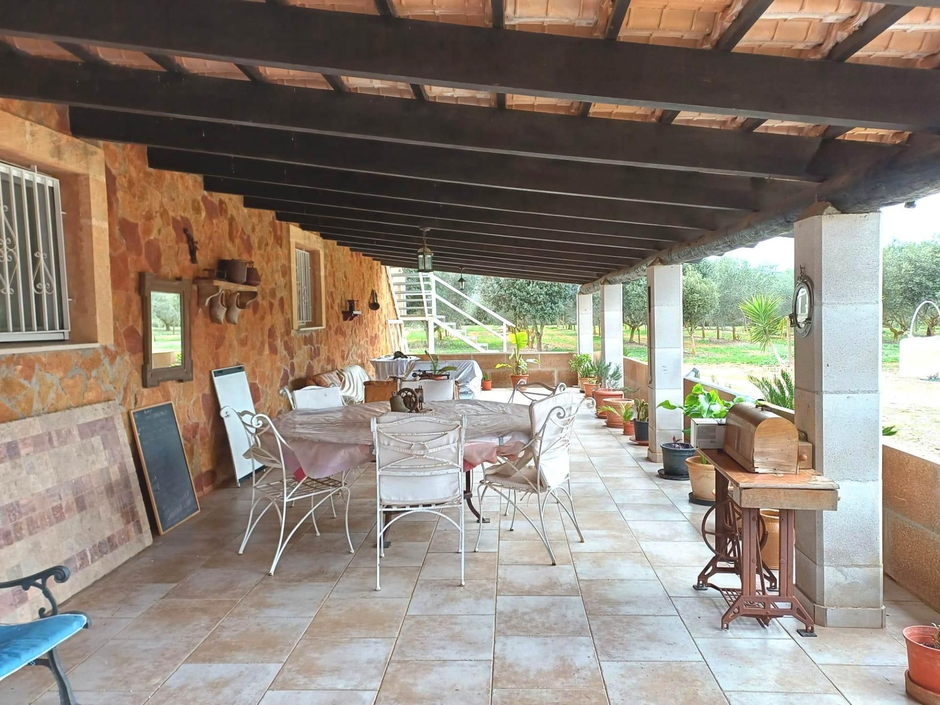 Terrace of House or chalet to rent in Sencelles  with Air Conditioner, Heating and Private garden