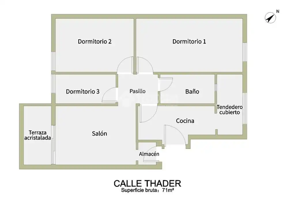Flat for sale in Madrid