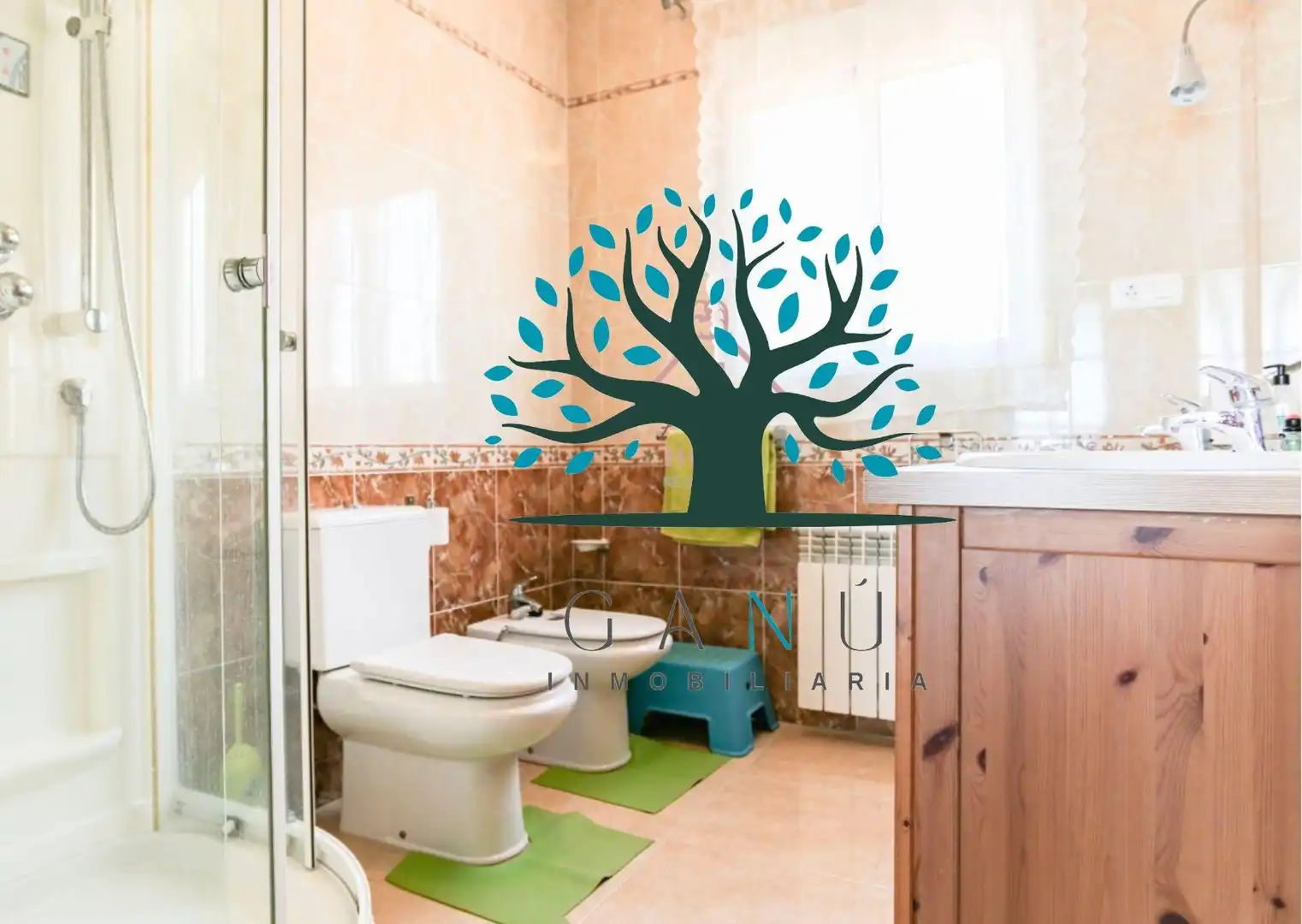 Baño de Casa o chalet en venta en Mazarrón con Aire acondicionado, Calefacción y Jardín privado