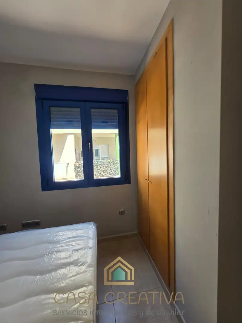Bedroom of Apartments for rent in Puçol  with Air Conditioner, Private garden and Furnished