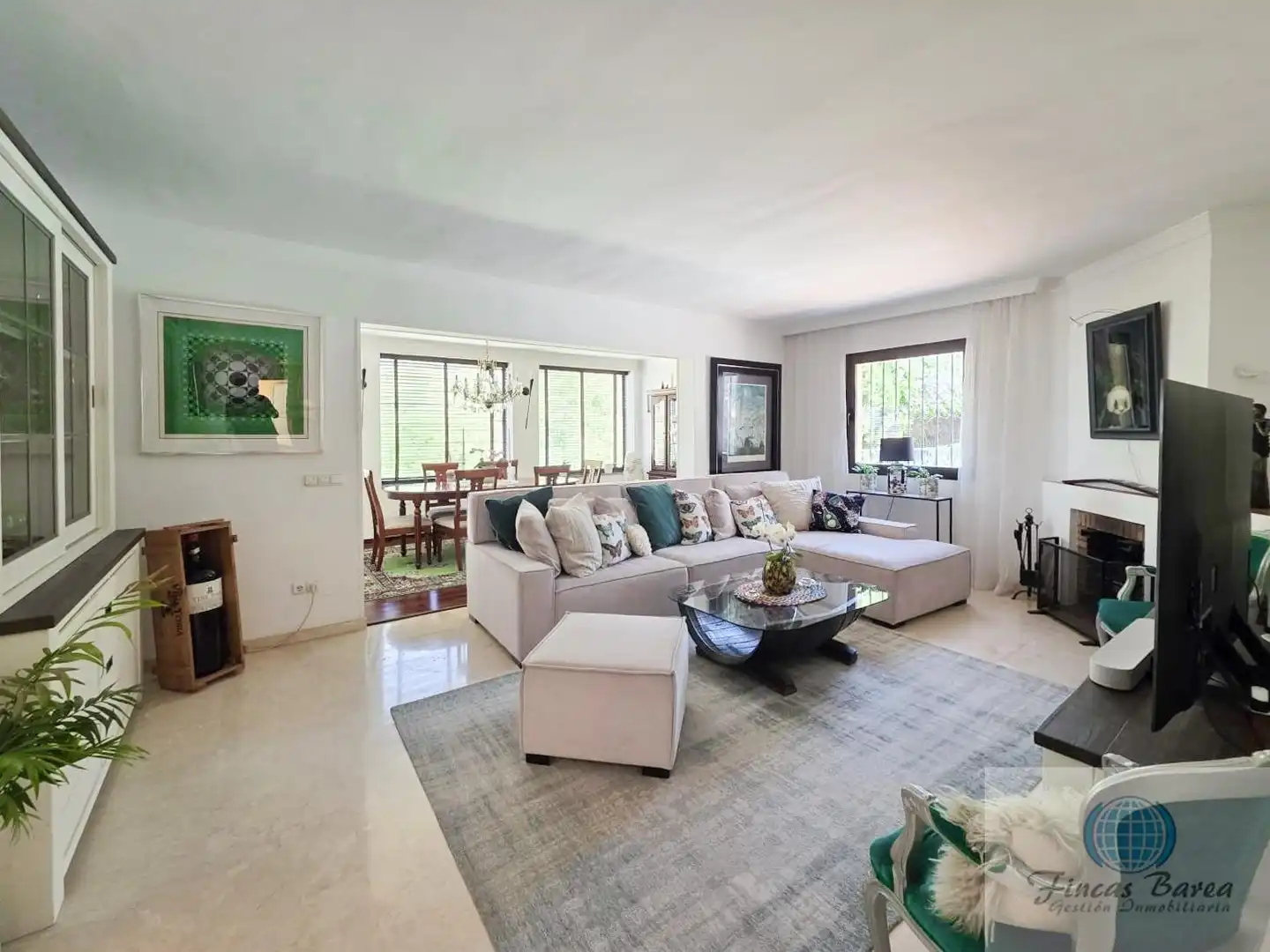 Living room of Houses for sale in Mijas  with Air Conditioner, Terrace and Storage room