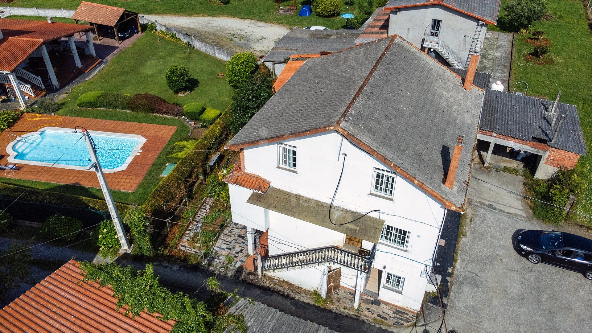 Exterior view of House or chalet for sale in Fene  with Heating and Terrace