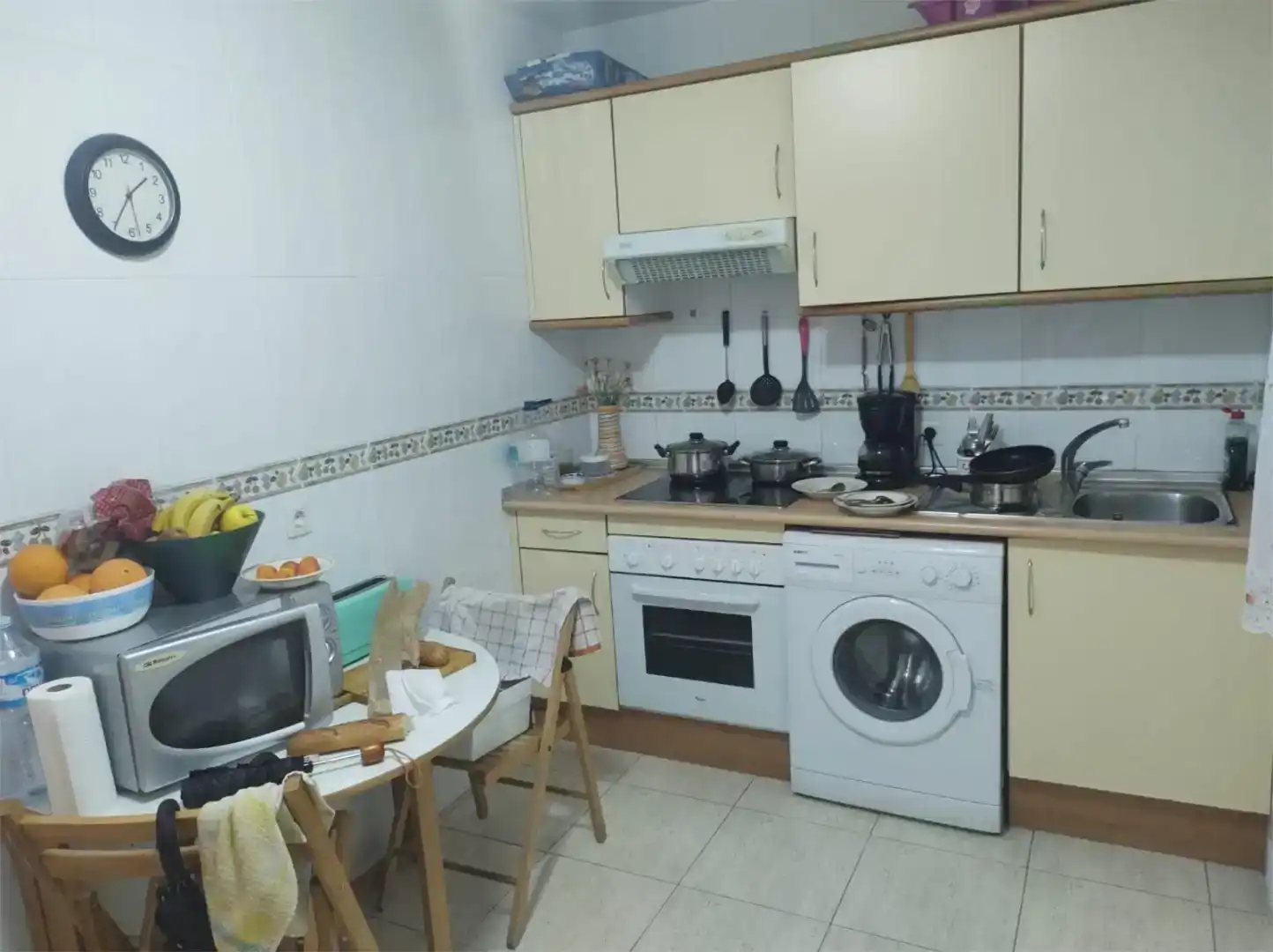 Cocina de Piso en venta en Garrucha con Amueblado, Horno y Lavadora