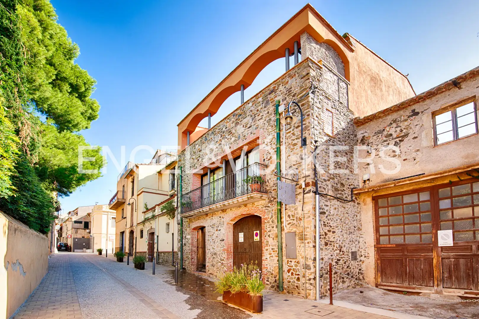 Vista exterior de Casa o chalet en venta en Espolla con Aire acondicionado, Jardín privado y Terraza