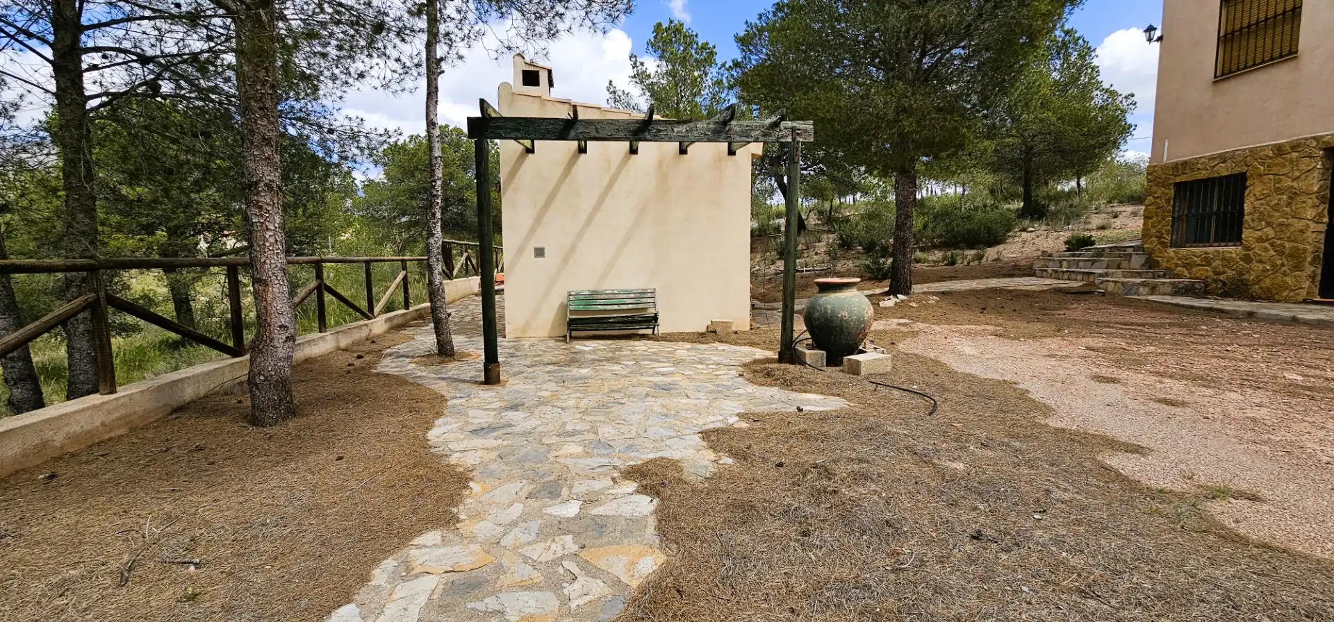 Jardí de Casa o xalet en venda en Aledo amb Jardí privat, Terrassa i Traster