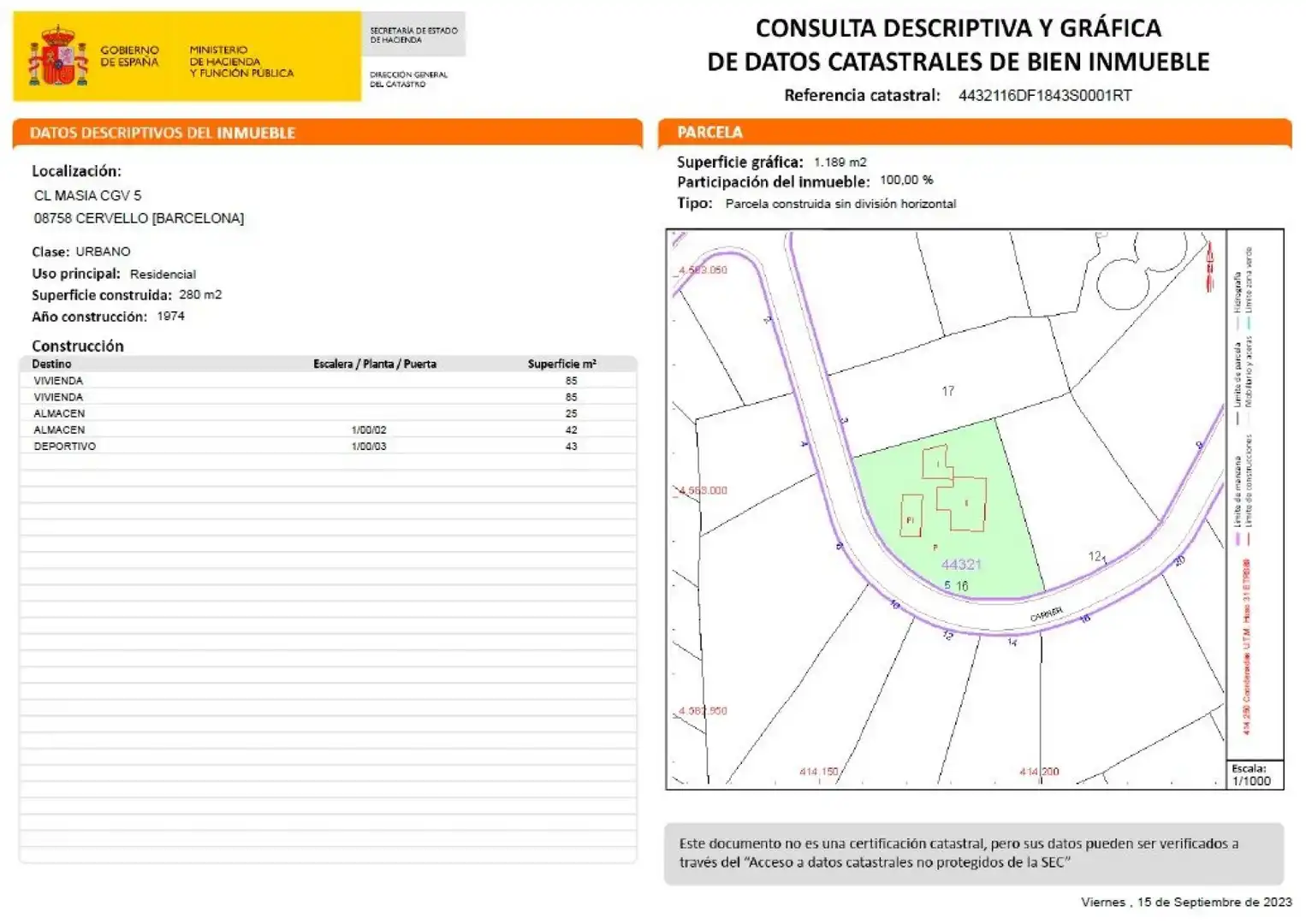 Casa o chalet en venta en Vallirana