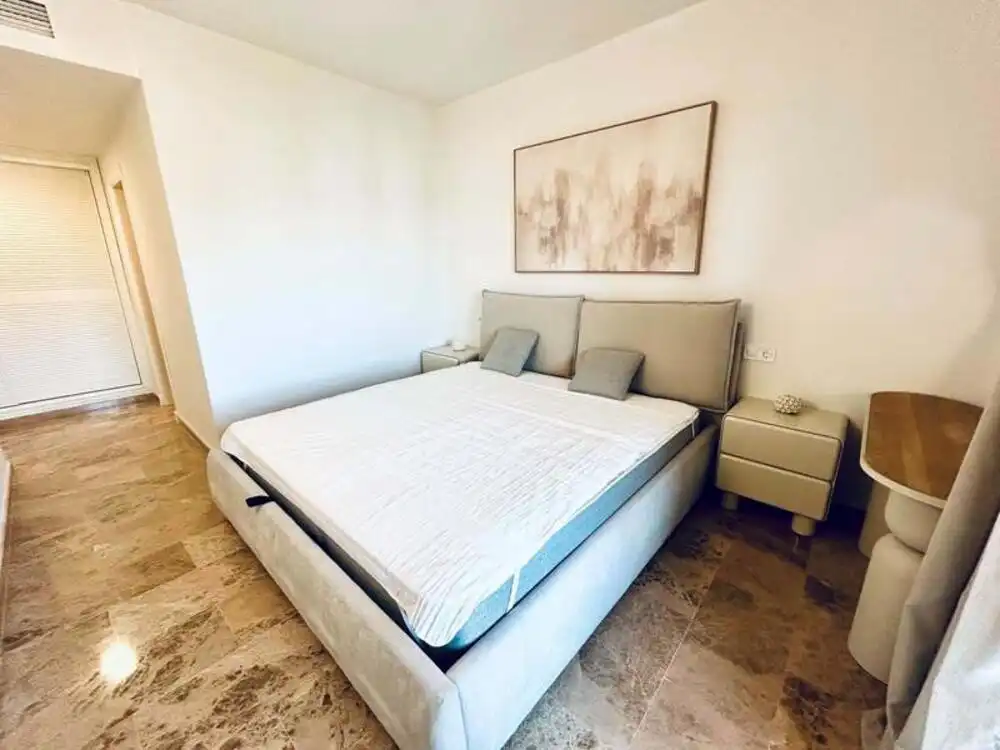 Bedroom of Apartments for rent in Marbella  with Air Conditioner, Terrace and Storage room