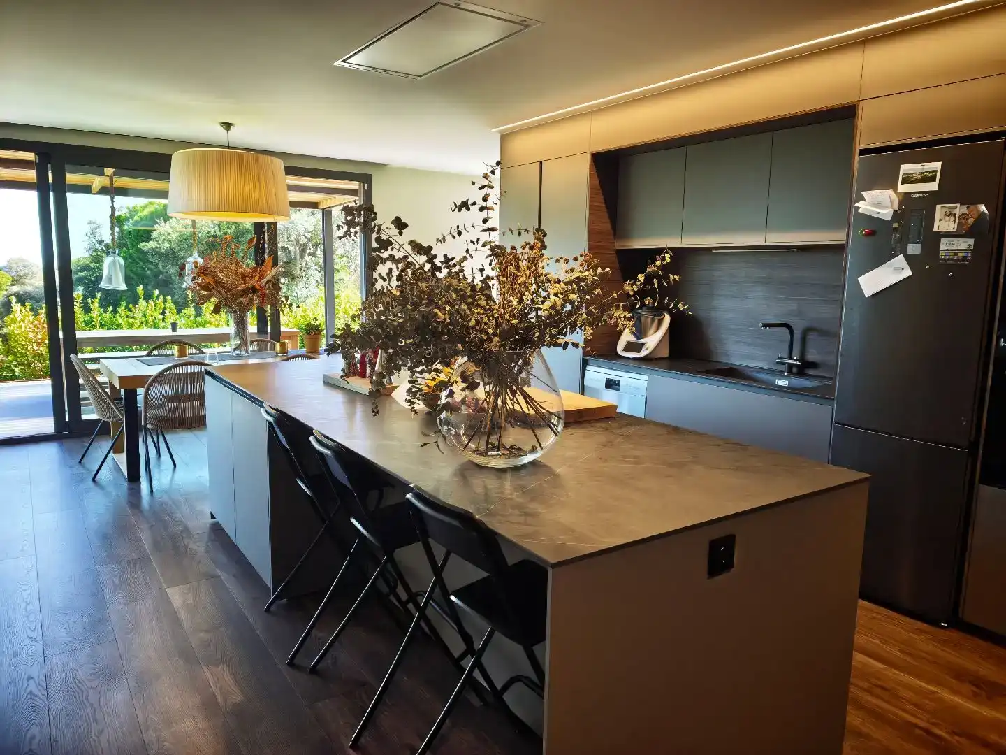 Cocina de Casa o chalet en venta en Sant Vicenç de Montalt con Aire acondicionado y Piscina