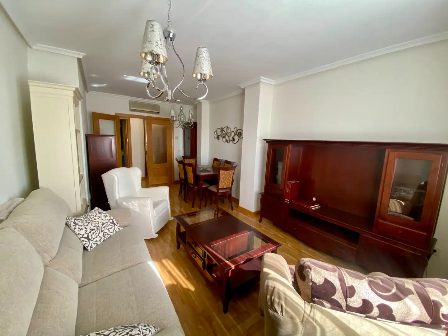 Sala d'estar de Pis en venda en Ciudad Real amb Aire condicionat, Calefacció i Parquet