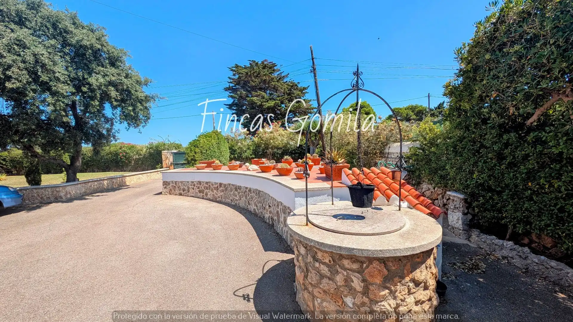 Terraza de Casa o chalet en venta en Sant Lluís con Aire acondicionado, Calefacción y Jardín privado