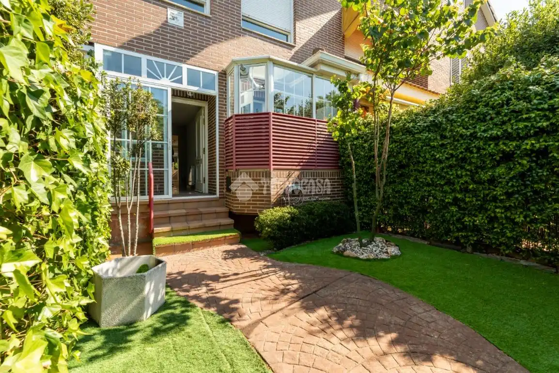 Garden of Detached homes for sale in Majadahonda  with Heating and Terrace
