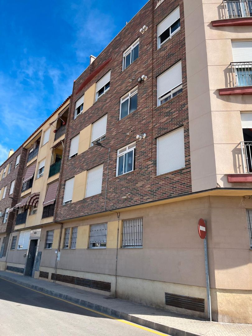 Exterior view of Flat for sale in Beniel  with Air Conditioner and Furnished