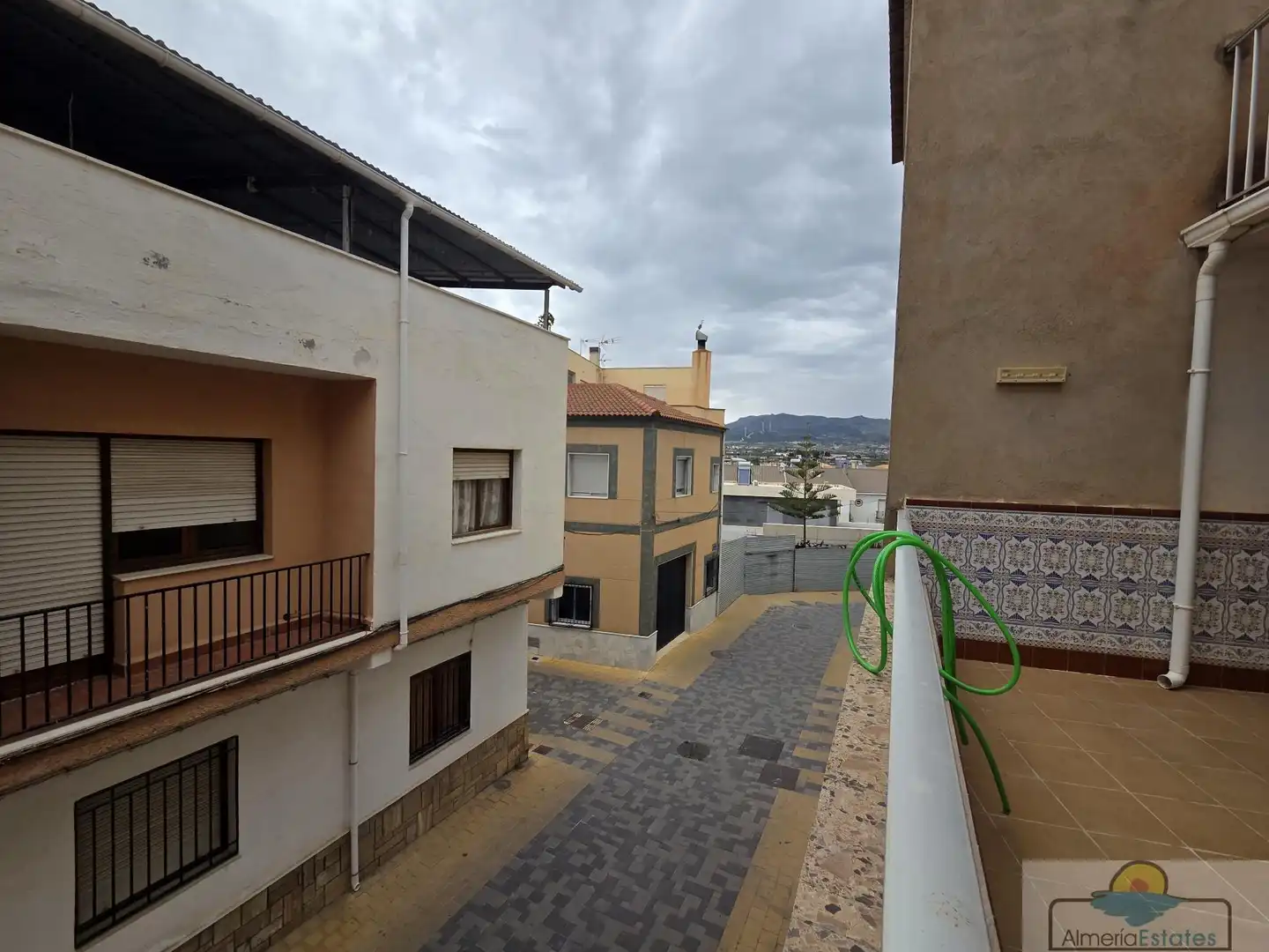 Vista exterior de Piso en venta en Tíjola con Terraza