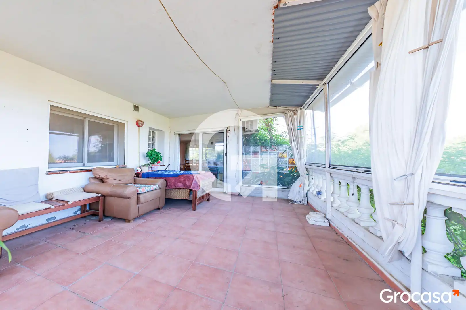 Terrassa de Casa o xalet en venda en Castellar del Vallès amb Aire condicionat, Calefacció i Jardí privat